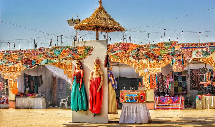 Craft Bazar in Rann Utsav