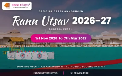 Rann Utsav 2026-27 Dates Announced: 1 November 2026 to 7 March 2027