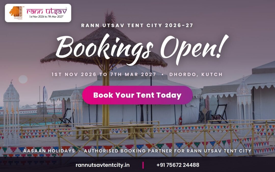 Bookings are Open for the Upcoming Season of Rann Utsav Tent City 2026-2027