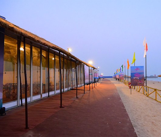 White Sands Bay Mandvi Tent City