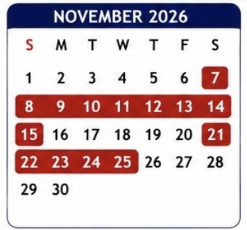WRR Nov 2026